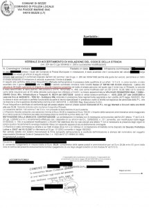 multa autovelox sezze