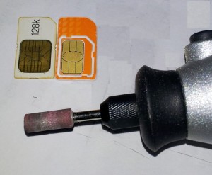 microsim convertita e sagomata
