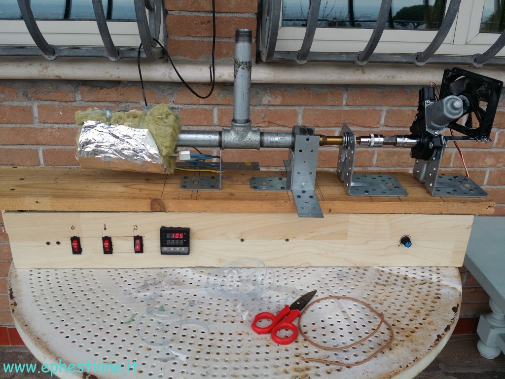 DIY filament extruder